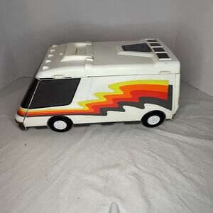 1991 Micro Machines SUPER VAN CITY Fold Out Playset Galoob Camper RV